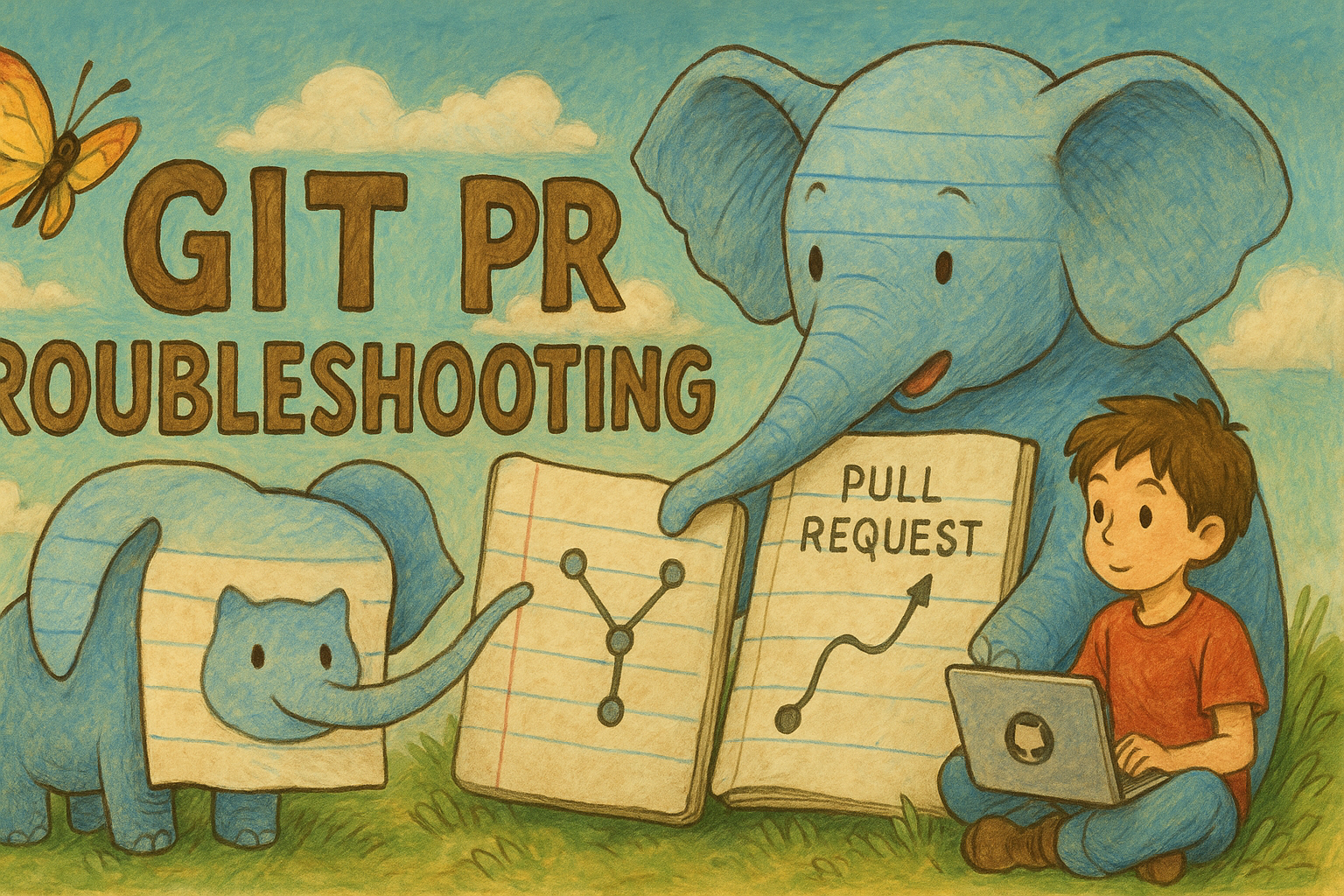 Hexo Butterfly 主题 Pull Request 过程中的 Git 实践与常见问题排查