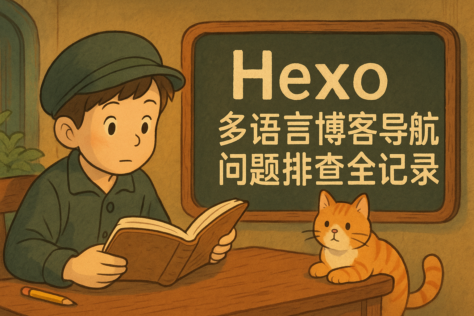 Hexo多语言博客导航问题排查全记录