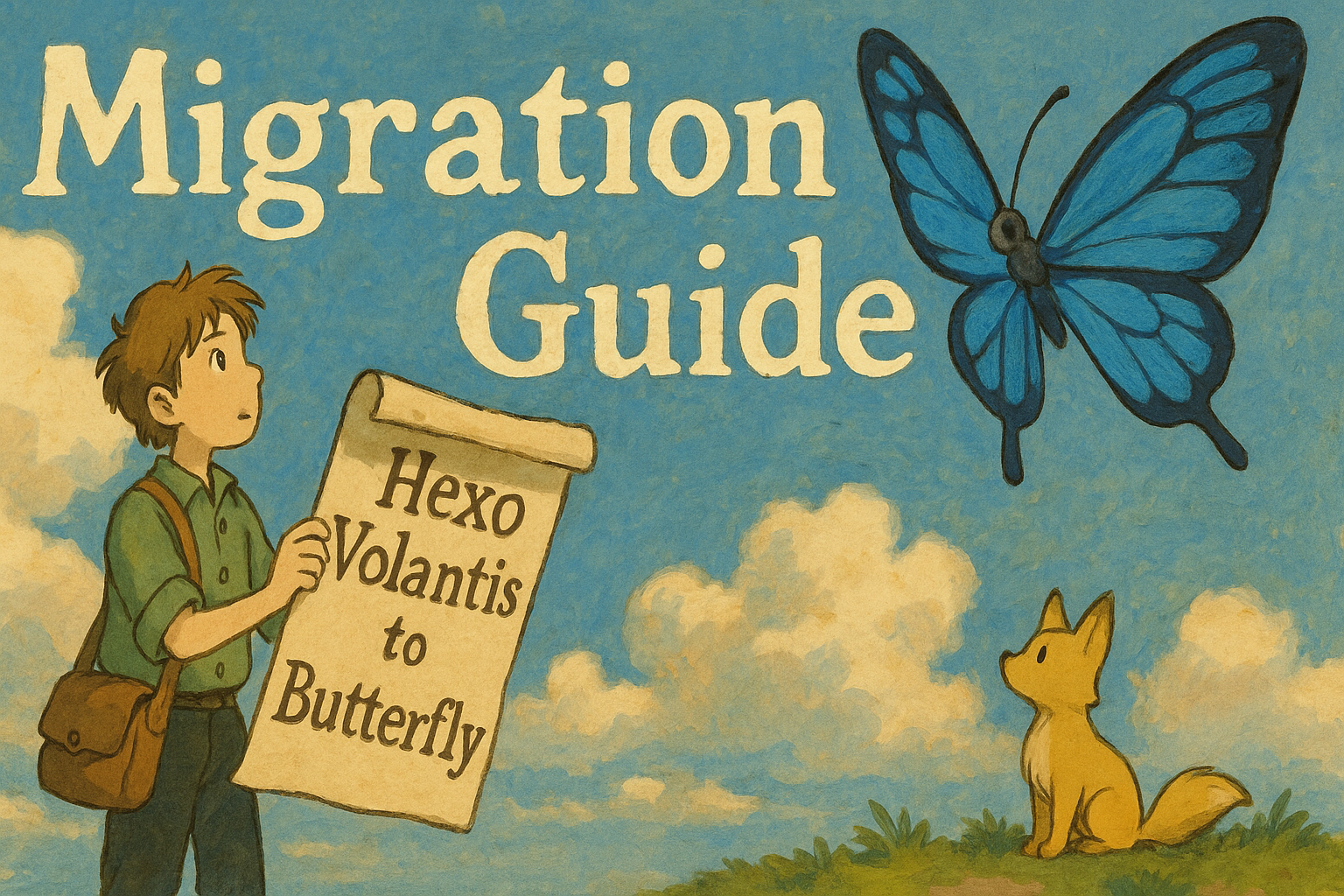 Hexo Volantis 到 Butterfly 主题迁移指南