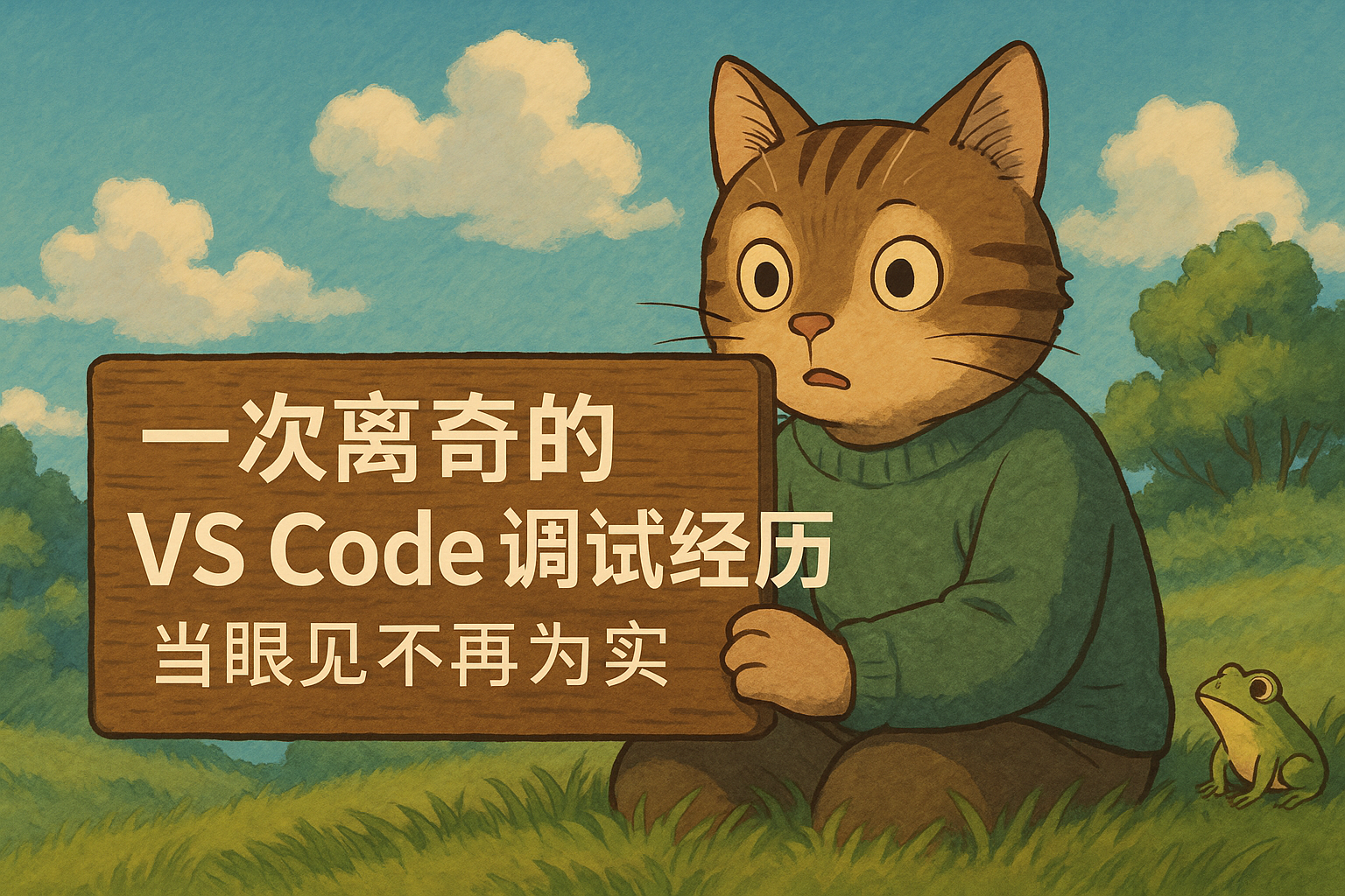 一次离奇的VS Code调试经历:当眼见不再为实